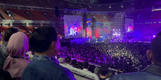 Kesan Prabowo Nonton Langsung Konser Dewa 19 di JIS