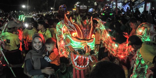 Kemeriahan Malam Perayaan Cap Go Meh di Bogor