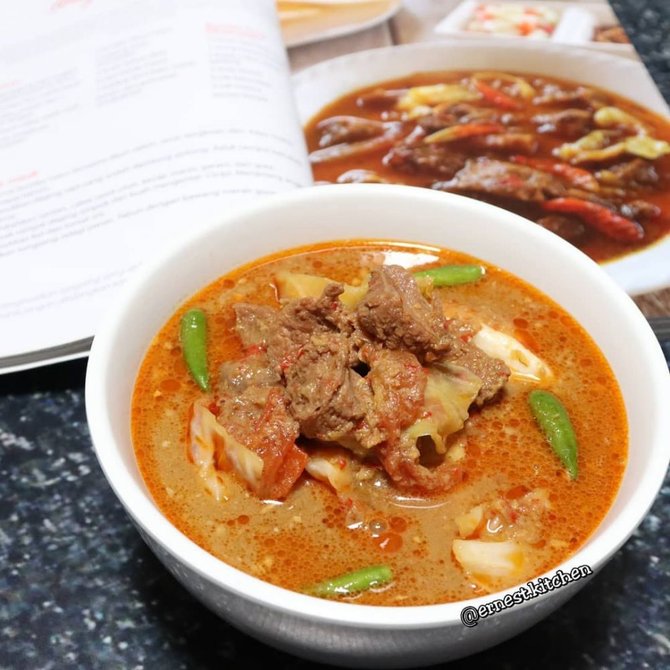 bumbu tongseng daging sapi santan