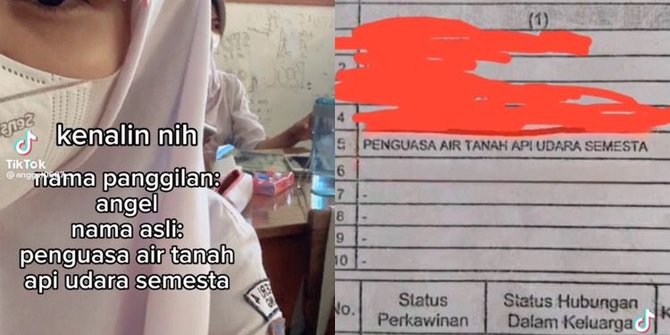 Ada 'Jalani Hidup Dengan Indah', Ini 5 Nama Unik yang Viral di Tiktok