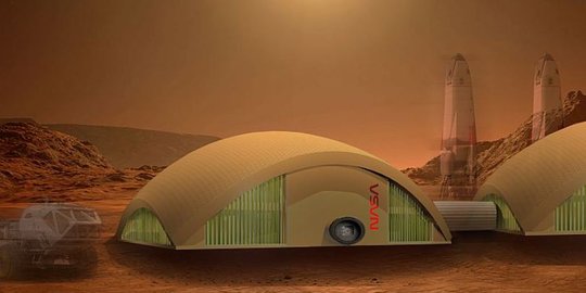 Seperti Apa Rumah Manusia di Bulan dan Mars Nanti? Ini Kata Arsitek