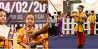 Gempi Jadi Juara di Kompetisi Wushu, Ini Potretnya saat Beraksi