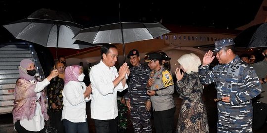 Buka Resepsi Puncak Satu Abad, Jokowi Puji Peran NU Bangun Peradaban