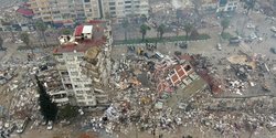 Dahsyatnya Gempa Turki, Gedung-Gedung Tinggi Rata dengan Tanah