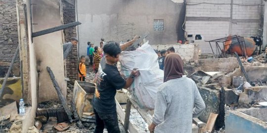 25 Rumah di Margahayu Bandung Terbakar, 102 Warga Mengungsi