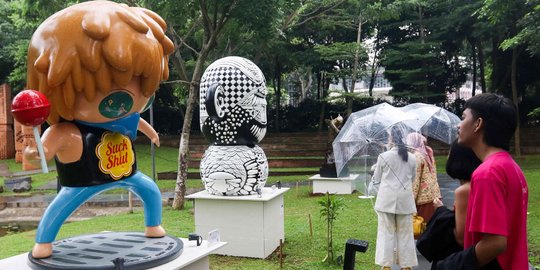 Karya Seni Unik di Pameran Art Jakarta Gardens 2023