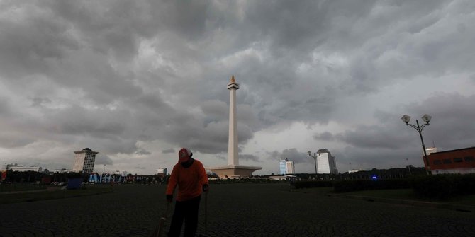 Hujan Deras Selasa Sore, Satu Ruas Jalan dan Enam RT di Jakarta Tergenang