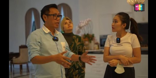 Ada Lift Khusus Makanan di Rumah Eko Patrio, Ayu Ting Ting Melongo 'Rumah Lu Hotel'