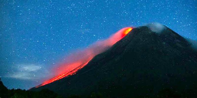 Gunung Merapi Luncurkan Awan Panas Guguran Sejauh 1,5 Km ke Arah Kali Boyong