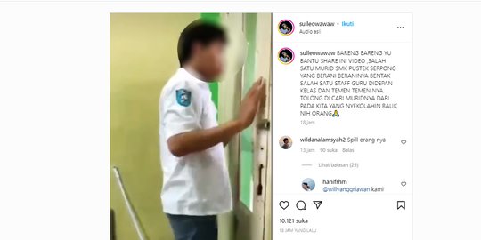 Viral Siswa SMK di Serpong Maki dan Bentak Staf Sekolah saat Ditegur