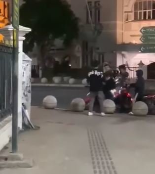 aksi pembacokan di nol kilometer jogja