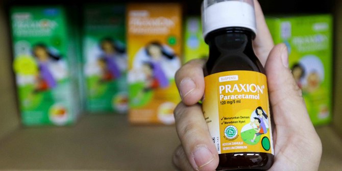 BPOM Umumkan Obat Sirop Praxion Aman Dikonsumsi