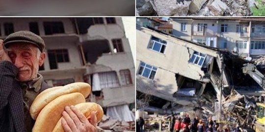 Foto-Foto Dramatis di Tengah Gedung Roboh Tak Terkait Gempa Turki Februari 2023
