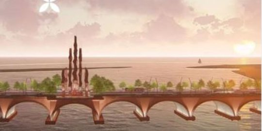 Penampakan Rancangan Jembatan Pandansimo, Ada Ruang Terbuka Hijau