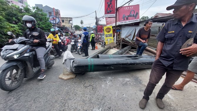 kopka azmiadi kembali beraksi urai kemacetan