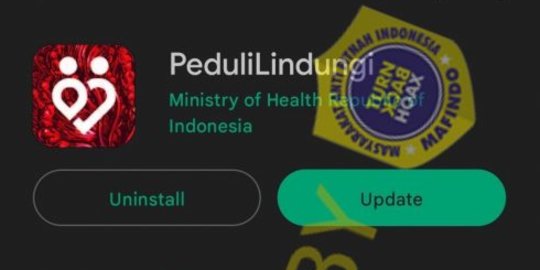 Hoaks Pembaruan Aplikasi PeduliLindungi untuk Deteksi Infeksi Jamur Cordyceps