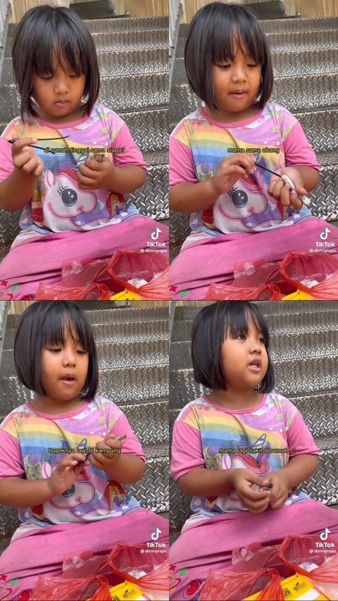 ceria dan penuh semangat begini kisah haru nana gadis cilik penjual tisu