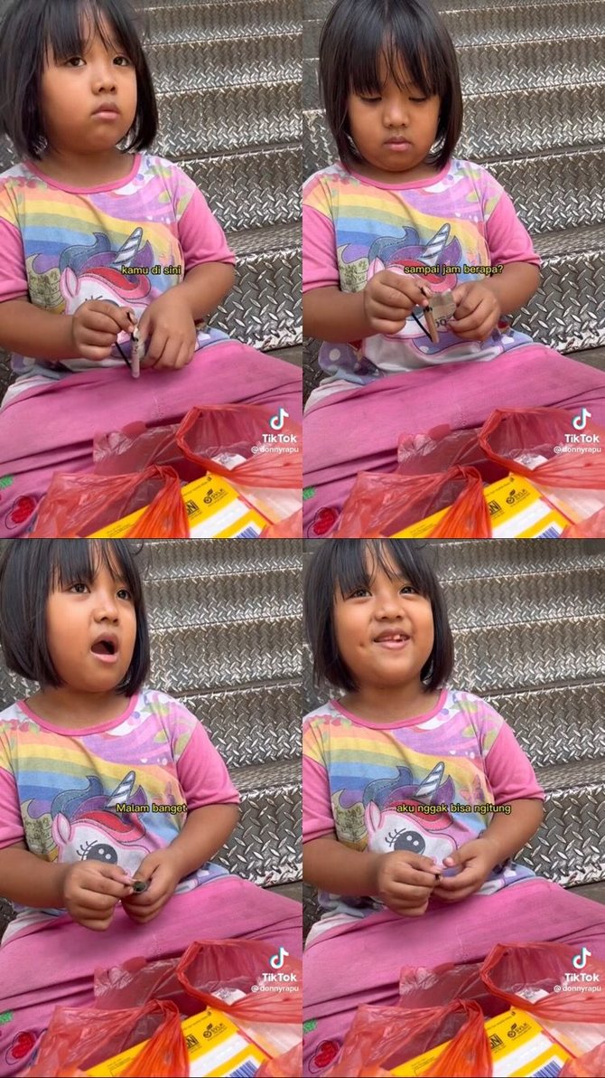 ceria dan penuh semangat begini kisah haru nana gadis cilik penjual tisu