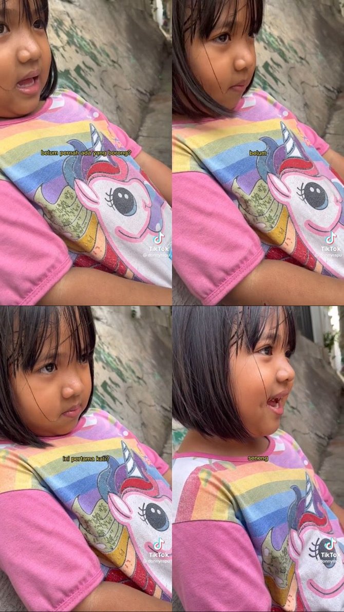 ceria dan penuh semangat begini kisah haru nana gadis cilik penjual tisu