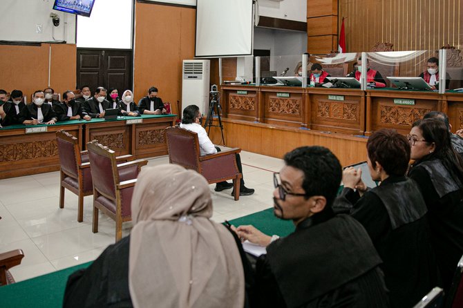 sidang putusan ferdy sambo