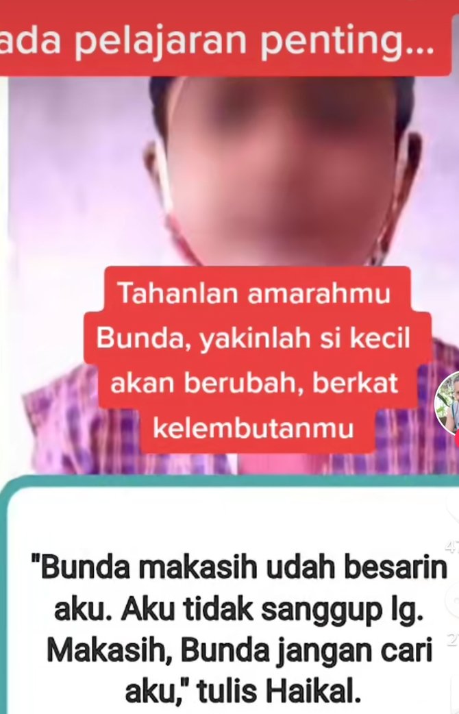 viral kisah anak sd kabur dari rumah sering kena marah ibunya