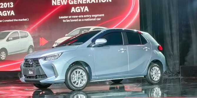 Spek All New Toyota Agya, Jadi Standar Generasi Baru Mobil Merek Nasional | Merdeka.com