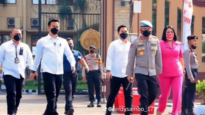 foto lama ferdy sambo saat masih jabat kadiv propam