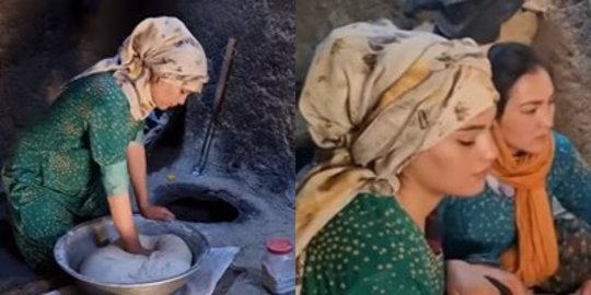 Pesona Kecantikan Gadis Desa di Afganistan, Hidup Sederhana Masak Pakai Kayu Bakar