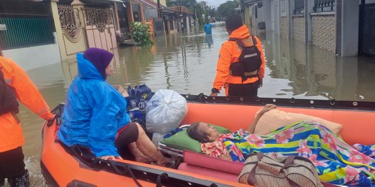 Korban Banjir di Kota Makassar Capai 2.293 Orang