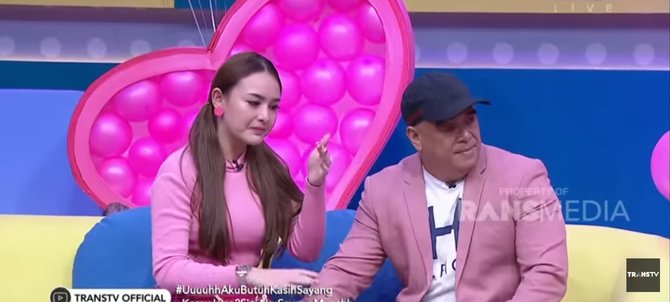 amanda manopo tak kuasa tahan tangis ungkap rasa sayang ke ayah
