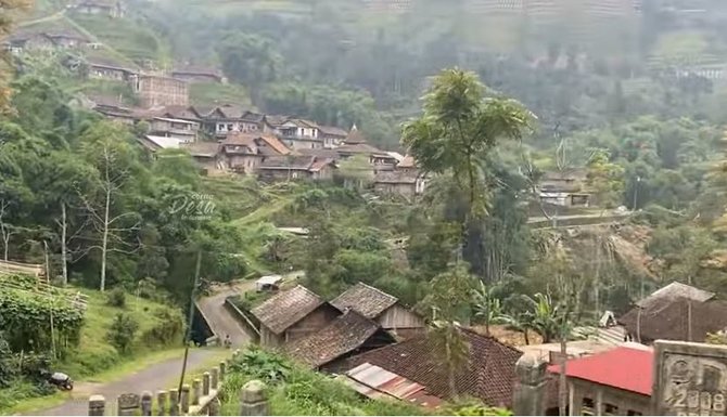 desa tersembunyi di lereng gunung sumbing