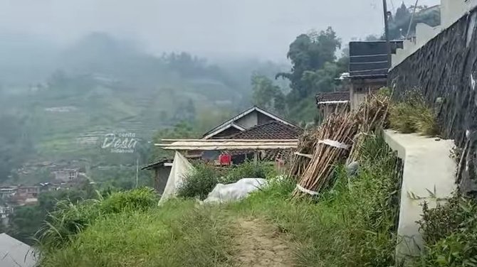 desa tersembunyi di lereng gunung sumbing