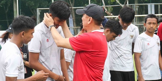 Momen Iwan Bule Pamitan dengan Timnas Indonesia U-20 dan Shin Tae-yong