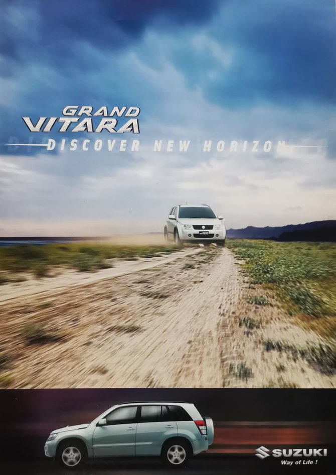 iklan jadul suzuki vitara dan grand vitara