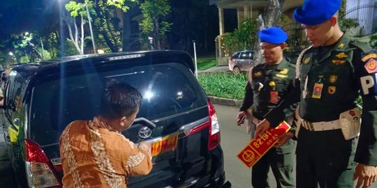 Perintah Panglima, Puspom Gencar Razia Kendaraan Pakai Pelat TNI Palsu