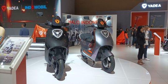 Ada Motor dan Sepeda Listrik Yadea di IIMS, Harganya Segini dengan Bunga 0 Persen