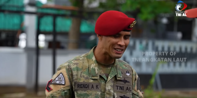 Gagah dan Ganteng, Ini Potret Rendy Anjar dari Satuan Kopaska Jadi Petarung MMA