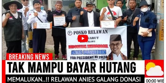 CEK FAKTA: Relawan Anies Galang Donasi Untuk Bantu Anies Baswedan Bayar ...