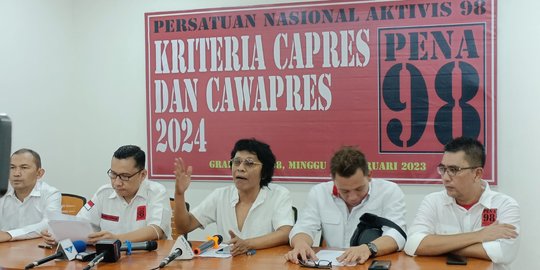 Aktivis 98 Ungkap Kriteria Capres: Tak Terlibat Politik Identitas & Bukan Bagian Orba