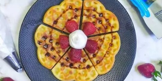 Cara Membuat Waffle Crispy berbagai Varian, Cocok untuk Sarapan