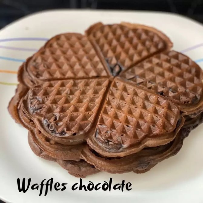 ilustrasi waffle