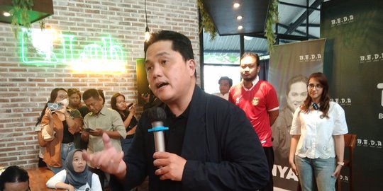 Disinggung soal Pilpres 2024, Erick Thohir Ingin Benahi Sepak Bola Dahulu