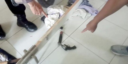 Korban Melawan, Maling di Parung Tinggalkan Senjata Api dan Pisau