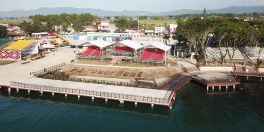 Kementerian PUPR Selesaikan Pembangunan Venue Kejuaraan F1 di Danau Toba