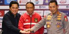 Gandeng Kapolri, Erick Thohir Siap Babat Habis Mafia Sepak Bola