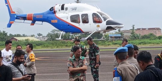 Terbaru, Tim Evakuasi Temukan Titik Koordinat Helikopter Rombongan Kapolda Jambi