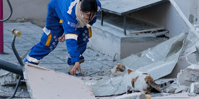 Perjuangan Relawan Penyelamat Hewan Pasca Gempa Turki