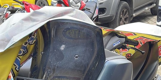 Polisi Curi Motor Polisi di Parkiran Kantor Polisi Lampung Tengah