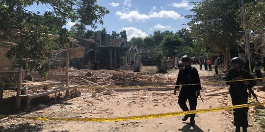 Ledakan di Blitar Sebabkan Empat Korban Meninggal, Tujuh Terluka dan 25 Rumah Rusak