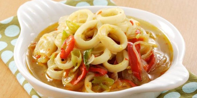 Resep Olahan Cumi Basah Gurih dan Pedas, Cocok untuk Menu Harian